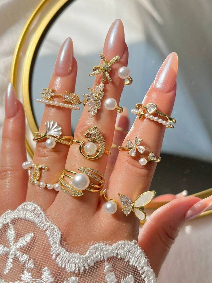 Funky Gold Plated Ring